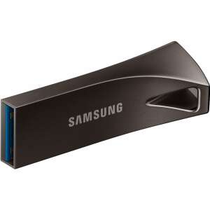 Samsung Bar Plus 256GB USB 3.1 Titan Gray Flash Drive - USB Drife