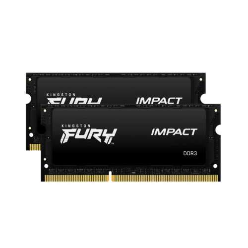 16GB 1866MHz DDR3L 1.35V Notebook RAM Kingston Fury Impact CL11 (2x8GB) (KF318LS11IBK2/16) (KF318LS11IBK2/16) 54101979
