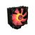 LC Power LC-CC-120-RGB Cosmo Cool CPU chladič s červeným RGB ventilátorom