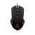 Mouse gaming Canyon Star Raider CND-SGM01RGB, negru cu accente portocalii, vedere din față