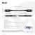 Club3D USB4 Gen2x2 Typ-C Kabel Abmessungen und Funktionen