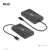 Club 3D USB Gen2 Typ-C zu Dual DisplayPort 4k60Hz 7-in-1 tragbarer Dock, 7-Port USB-C Hub mit Dual DisplayPort, Ethernet und Power Delivery