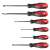 Matrix Fusion professional screwdriver set, 6 pieces, PH0, PH1, PH2, SL3, SL5, SL6