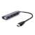 i-tec Metal USB 3.0 Hub cu 4 porturi, vedere din față