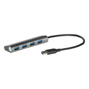 i-tec Metal USB 3.0 Hub 4 porty, widok z przodu - I-Tec Koncentrator USB