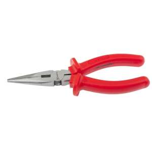 Mtx hosszú csőrű fogó, 180 mm, piros markolattal - Mtx