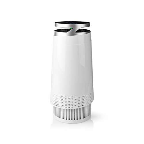 Nedis AIPU100CWT air purifier, white, front view