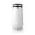 Nedis AIPU100CWT air purifier, white, front view with logo