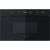 Front view of Whirlpool MBNA900B black microwave oven
