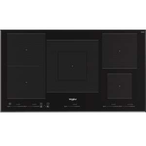 Whirlpool WT 1090 BA Ugradbena indukcijska ploča za kuhanje, 90 cm, 5 zona za kuhanje, FlexiCook, crna - Prijenosna ploča za kuhanje