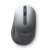 Dell Multi-Device Wireless Mouse MS5320W, Titangrau, zeigt die Oberseite mit Tasten und Scrollrad