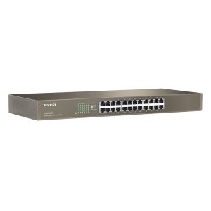 Tenda TEG1024G 24-Port Gigabit Ethernet Switch Front View - Tenda Switch