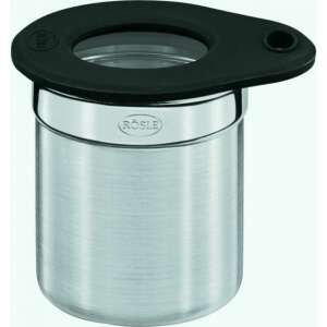 Rösle stainless steel storage container with lid, 5 cm - Kitchen Storage Container
