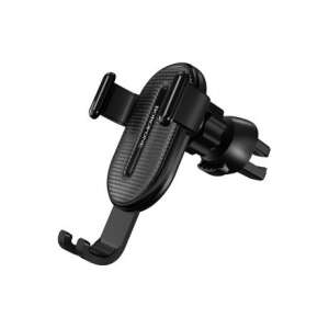 Borofone BH11 autós telefontartó, fekete, szellőzőrácsba szerelhető, gravitációs - Borofone
