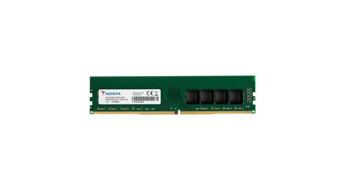 ADATA DDR4 16GB×2 32GB 3200MHz U-DIMMメモリ ADATA 16GB DDR4 3200MHz (AD4U320016G22-SGN) | Pepita.com