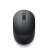 Dell MS3320W wireless mouse, black, 3 buttons, 1600 DPI, top view