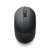 Dell MS3320W wireless mouse, black, 3 buttons, 1600 DPI, top view