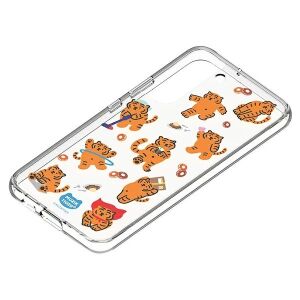 Muzik Tiger Samsung Galaxy S22+ Handyhülle mit austauschbarer Tigerplatte - Handyhüllen