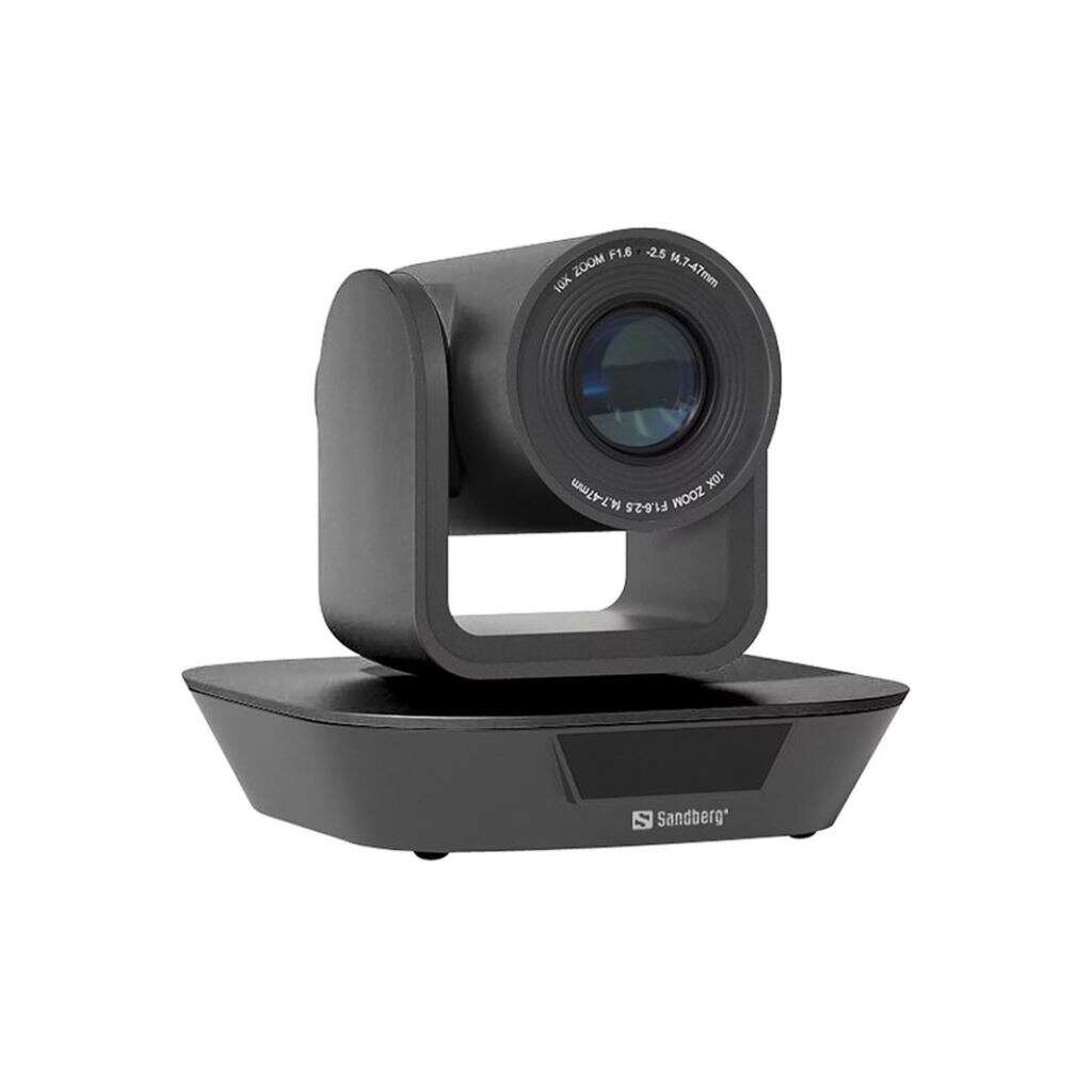Sandberg confcam ptz x10 remote 1080p webkamera fekete (134-30)