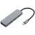 Sandberg USB-C auf 4-Port-USB-Hub, 1x USB 3.0 und 3x USB 2.0 Ports, silber