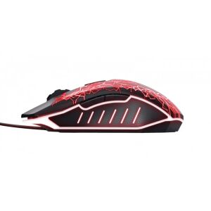 Trust GXT 105X Izza Gaming Mouse - Black, Red LED - Mouse
