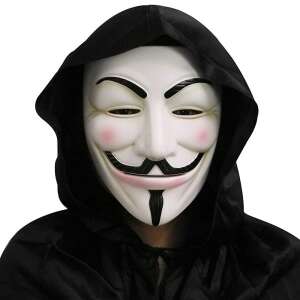 Guy Fawkes maszk – Anonymus maszk – V mint Vérbosszú maszk univerzáis méretben (BBL) 54139656 