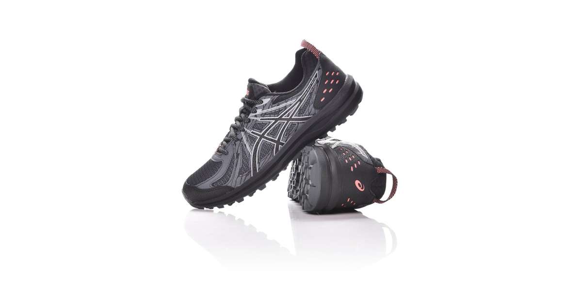 asics frequent trail noir