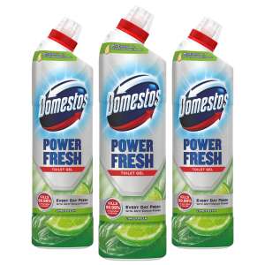 Domestos Power Fresh Żel do czyszczenia toalet Limonka 3x700ml 92833166 - Środki czyszczące