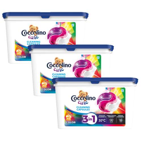Coccolino Care Color Mosókapszula 3x45 mosás