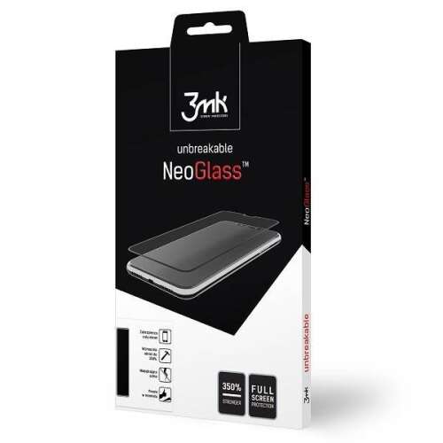 3MK NeoGlass iPhone X/Xs fekete képernyővédő fólia 54160265