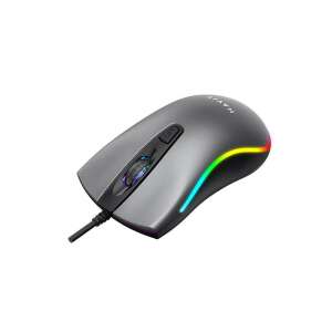 Havit MS72 szürke vezetékes gaming egér RGB világítással - Havit