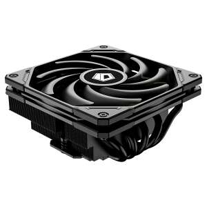 ID-Cooling IS-55 BLACK chladič CPU šikmý pohľad - Fanúšikovia PC