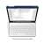 Tech-Protect iPad Air 4/Air 5 case with white keyboard and pen holder, top view