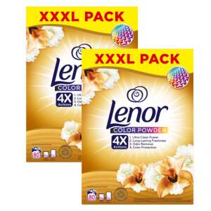 Lenor Vanilla Orchid & Golden Amber Prací prášok na 160 praní 8,8 kg