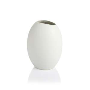 Vază ceramică albă FANCY HOME Stones, 17 cm