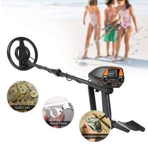 High-Precision Waterproof Metal Detector for Treasure Hunters – Easily Find Coins, Gold, Silver, Jewelry, Tools (BBV)