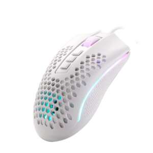 Mysz gamingowa Redragon M808 Storm White RGB - Widok pod kątem - Mysz