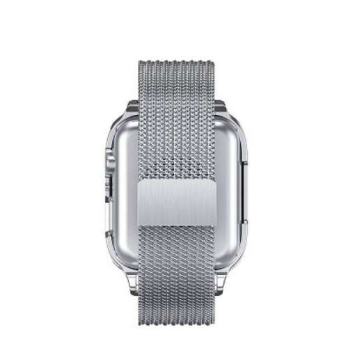 Usams ZB67IW2 Apple Watch 40mm mágneses szíj és tok ezüst (ZB67IW2) 57645360