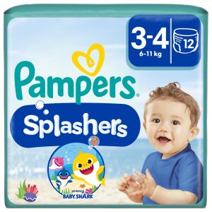 Pampers Splashers Swim Diaper 6-11kg Midi 3-4 (12pcs) 122642643