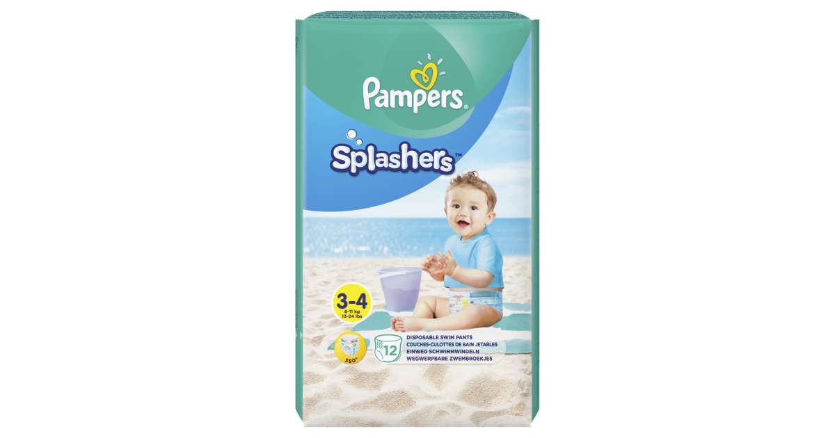 Pampers Couches-Culottes Taille 3 (6-11 kg), Baby-Dry, 180 Couches