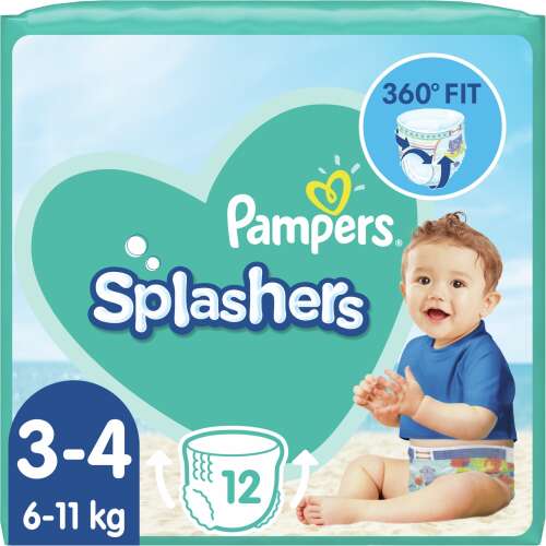 Plienky Pampers Splashers Swim 6-11kg Midi 3-4 (12ks) 47158825