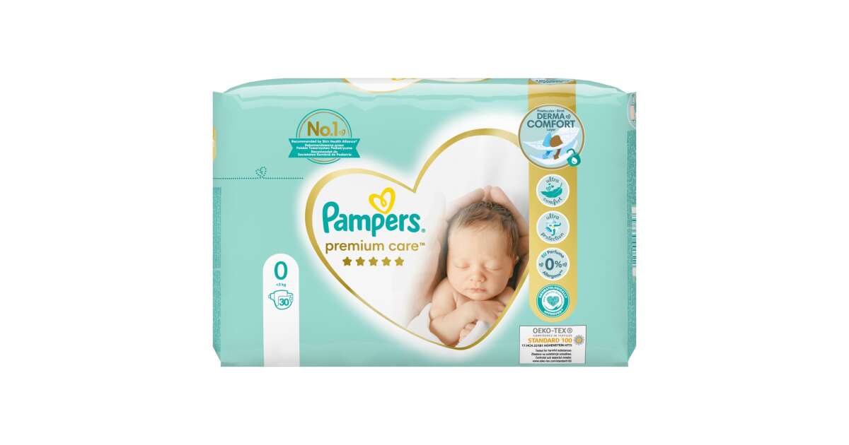 Inappropriate hatch item Pampers Premium Care Pelenka 0-3kg Newborn 0 (30db) | Pepita.hu