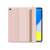Tech-Protect SmartCase für Apple iPad 10.9 (2022) Tablet, rosa Farbe, zeigt das Etui geöffnet und geschlossen