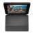 Logitech Rugged Folio case for iPad 7th generation with built-in keyboard, top view