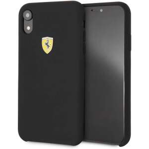 Ferrari iPhone XR Szilikon Tok - Fekete