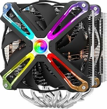 Chłodzenie CPU Zalman CNPS20X RGB - podwójna wieża, wentylator 14 cm