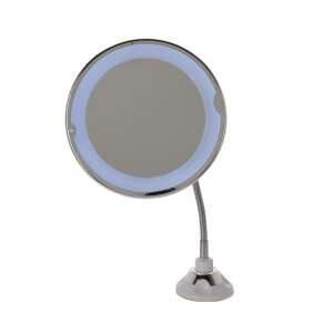 LED osvetlené zrkadlo na líčenie s prísavkou - Kozmetické zrkadlá