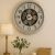Dekor Falióra gear design wall clock in living room setting