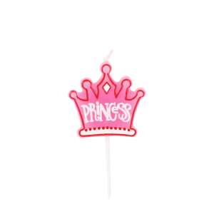 Pink Princess Party Candle 54246452 - Candle
