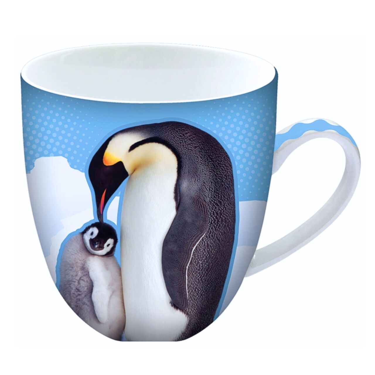 Ceramic Mug Penguin Print 400 ml